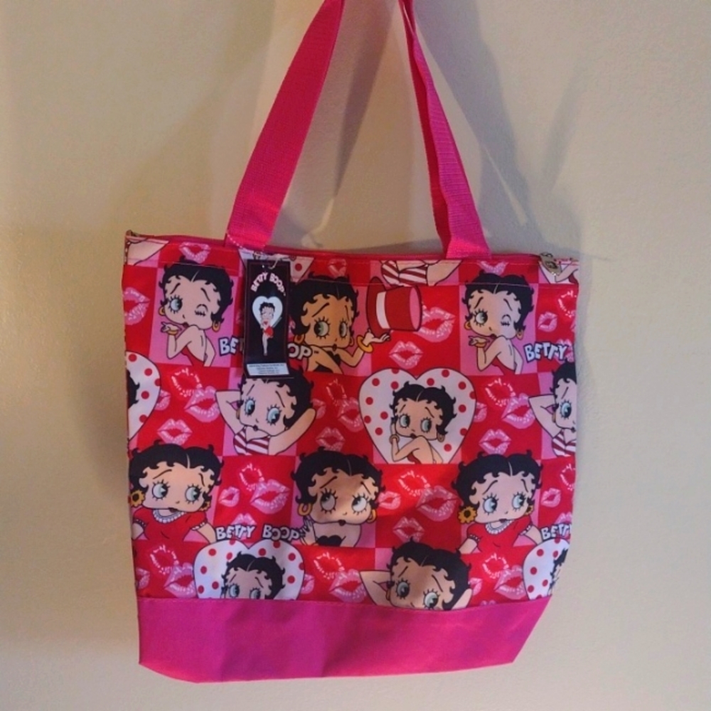 Betty Boop Tote with matching Change Purse